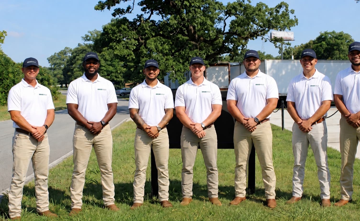The Erase Mold crew, a Metro Atlanta mold and water damage team